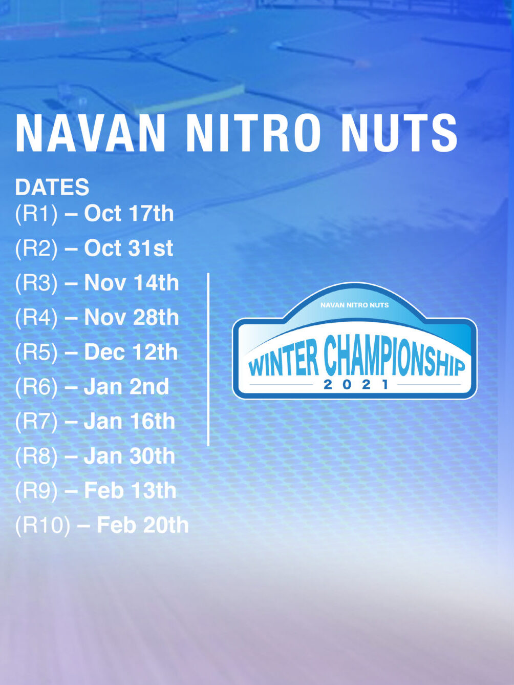 Winter 2021 Championship Dates