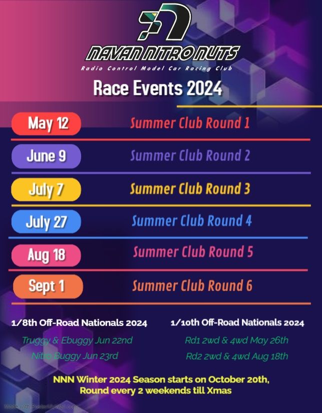 Events Calendar for 2024